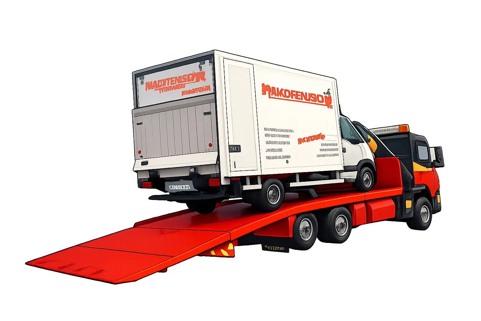 kaubiku pukseerimine puksiirautol